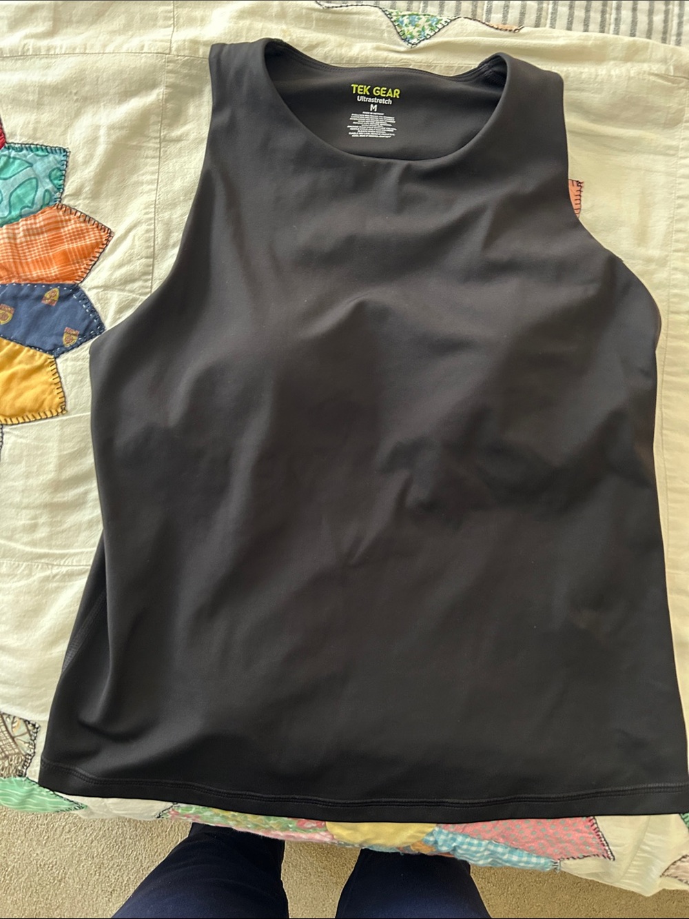 tek gear Black Women's Performance Tank Top, Medium